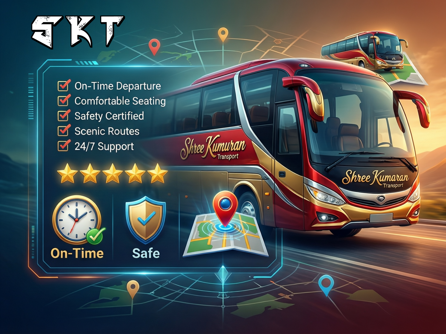 One-Day Tourist Bus Trips from Chennai